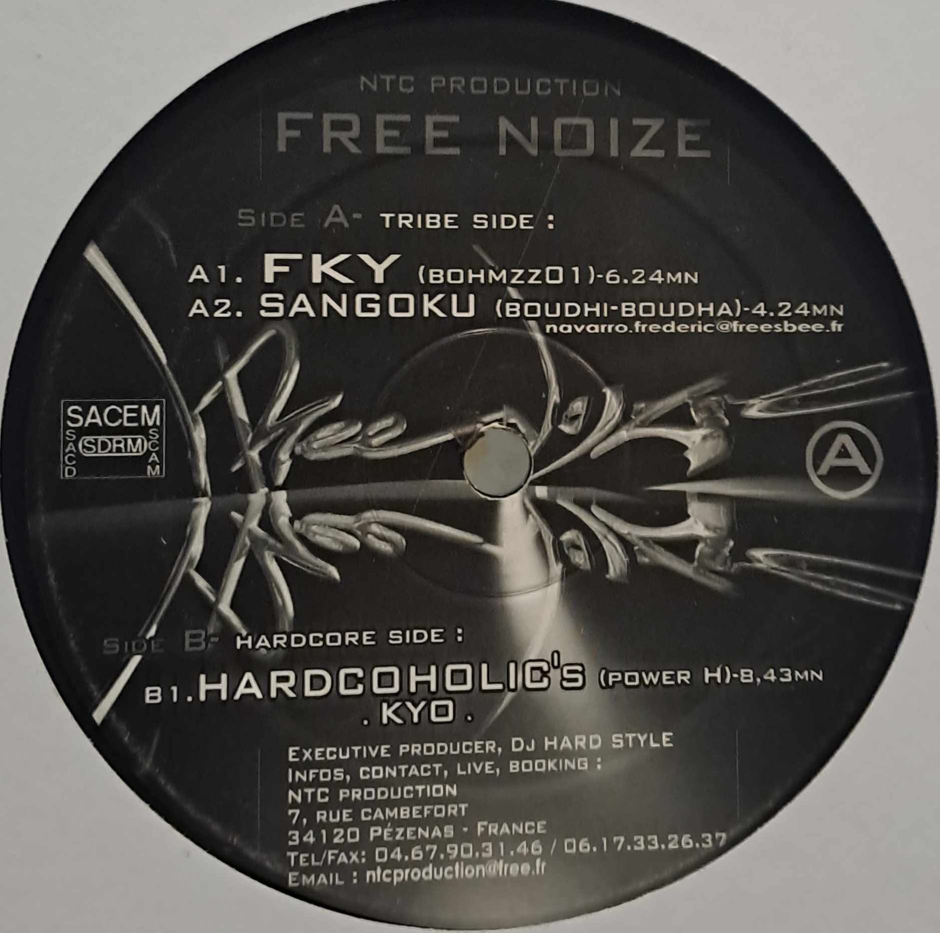 Free Noize 01 - vinyle freetekno